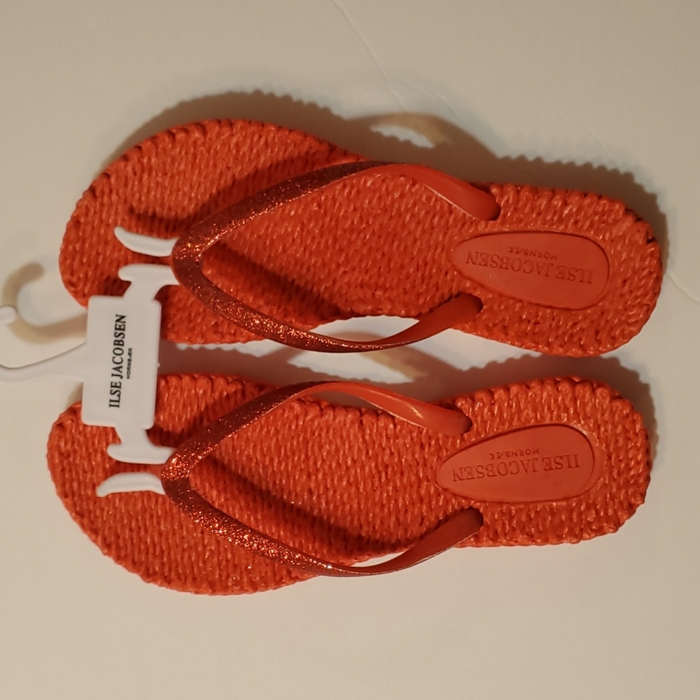 Red Ilse Jacobsen flip flops
